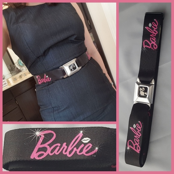 pink barbie belt